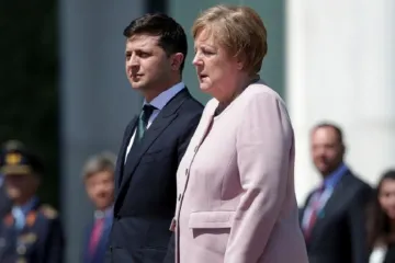 ​«Не смог догадаться»: Пропагандистке Скабеевой не понравилось поведение Зеленского с Меркель