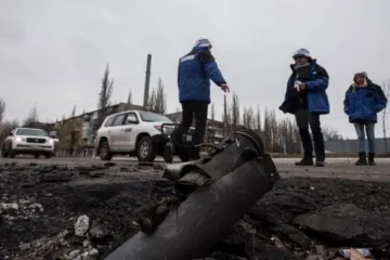 ​ 			 	  	Наблюдатели ОБСЕ покинули базу на Донбассе 	  	 	  