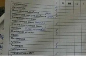 ​ 			 	  	В школах Украины отменят табеля 	  	 	  