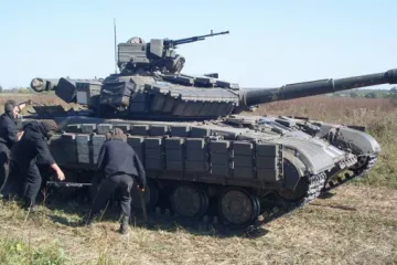 ​ 			 	  	Танковые учения: в Украине отрабатывали защиту от РФ 	  	 	  