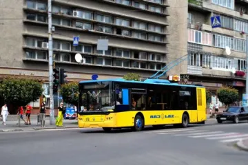 ​Нововведение в Ивано-Франковске: троллейбусы без постоянного электроснабжения