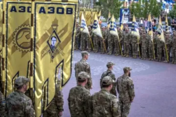 ​«Слава Украине!»: Бойцы «Азова» устроили «мясорубку» боевикам, сгоревшая бронетехника, 30 «двухсотых» и 42 «300-х»