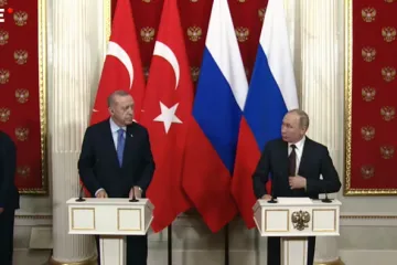​После 6-часовых переговоров в Москве Путин и Эрдоган договорились о перемирии в сирийском Идлибе