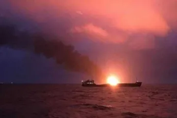 ​ 			 	  	Названа причина страшного пожара на кораблях у Керченского пролива 	  	 	  
