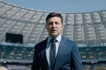​ 			 	  	Зеленский не пойдет 14 апреля на стадион к Порошенко, а 19-го предлагают телемост, если президент не приедет на «Олимпийский» 	  	 	  