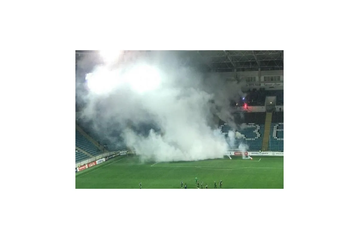 В Одессе во время матча произошел взрыв