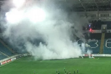 ​В Одессе во время матча произошел взрыв