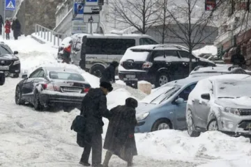 ​ 			 	  	Украина в снежном плену: ситуация на дорогах 	  	 	  