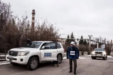 ​ 			 	  	Патруль ОБСЕ попал под прицел на Донбассе 	  	 	  