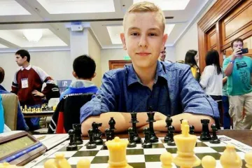 ​14-летний парень из Житомира попал в 30-ку лучших шахматистов мира