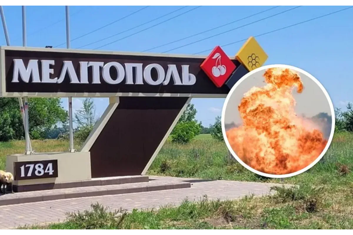 "Бавовна"в Мелітополі: вибух пролунав на базі з російськими окупанти (відео)