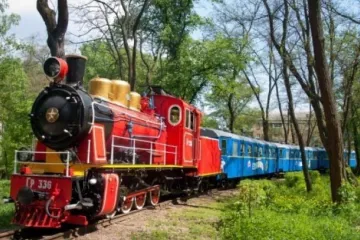 ​У столиці відкрили модернізовану дитячу залізницю