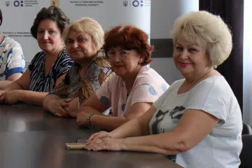 ​Вимушені переселенці висловили подяку працівникам студмістечка Полтавського педагогічного