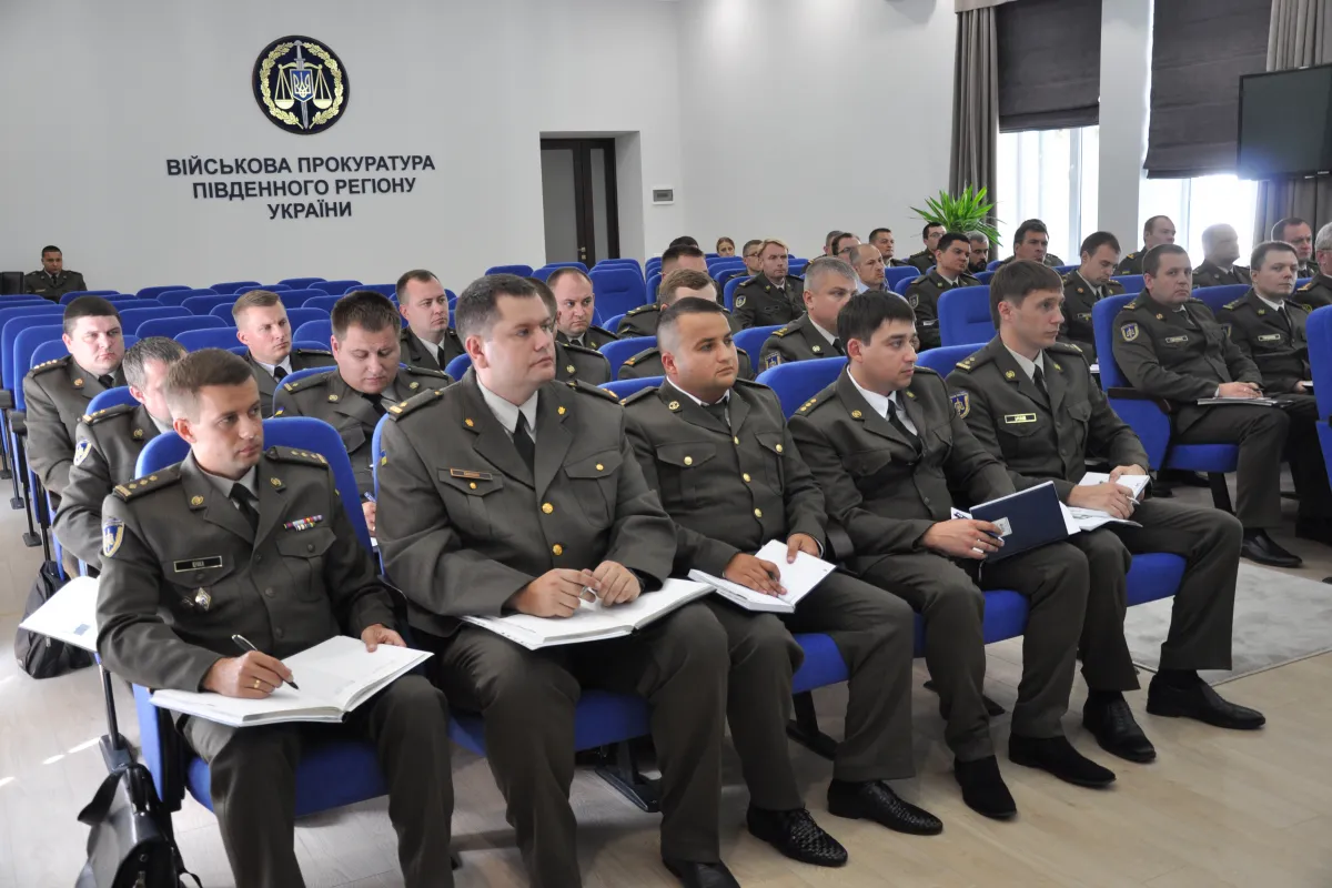 У Військовій прокуратурі Південного регіону України підбито підсумки роботи за І півріччя 2019 року