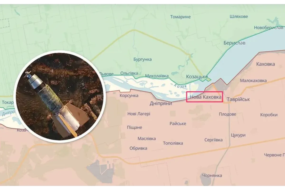 Стерли в пил: кадри знищення російського блокпосту на лівобережжі Херсонщини з дрона