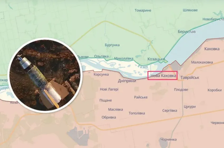 Стерли в пил: кадри знищення російського блокпосту на лівобережжі Херсонщини з дрона
