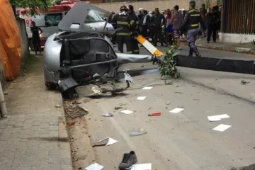 ​У Бразилії впав вертоліт і вбив пішохода