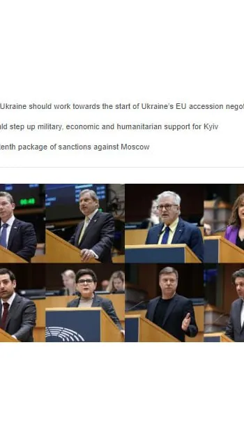 ​Сьогодні Європейський парламент ухвалив резолюцію, щодо того, щоб Євросоюз розпочав роботу над вступом України до ЄС