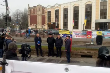 ​Чергові заходи протестів відбулись сьогодні в Одеській Філії «Адміністрації морських портів України».