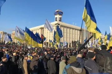 ​В Киеве на Майдане проходит вече &#8220;Красные линии&#8221; (ФОТО, ВИДЕО)