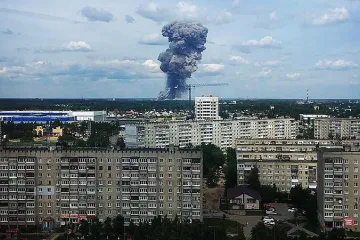 ​Цех по производству авиабомб взорвался в российском Дзержинске. ВИДЕО