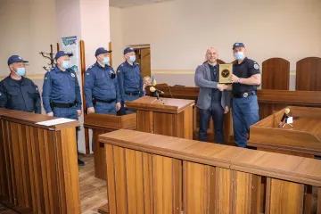 ​На Львівщині вже тридцять чотири об’єкти судової влади перебувають під охороною Служби судової охорони   