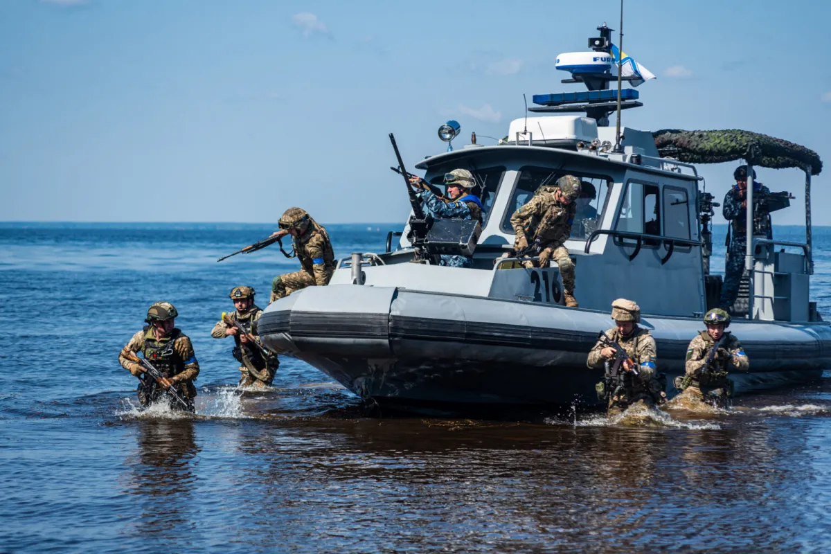 Підрозділи ВМСУ на Київському морі навчилися відбивати ворожі диверсійні групи