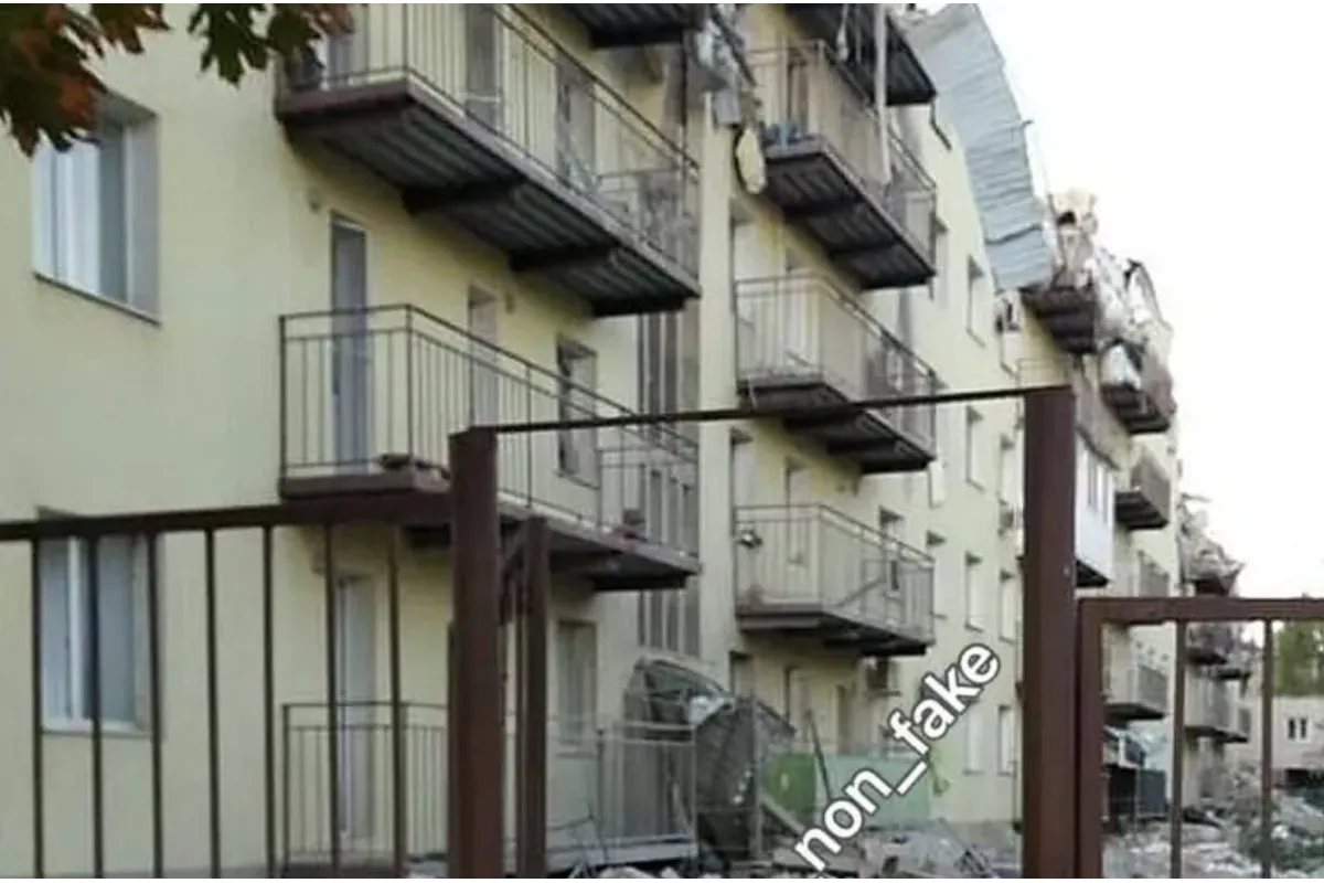 Нічна "бавовна" у Херсоні: підірвано гуртожиток, де жили кадирівці (фото, відео)