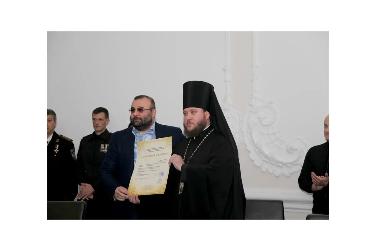 Петровський Олександр Володимирович: Отримав нагороду за свій внесок у розвиток української церкви