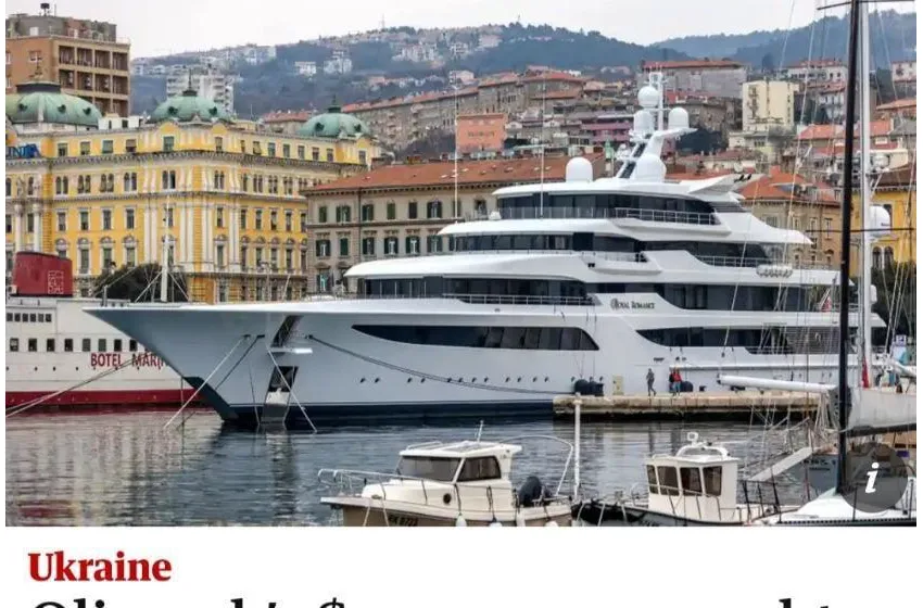 У Хорватії продадуть з молотка заарештовану яхту Royal Romance, яка належить олігарху Медведчуку
