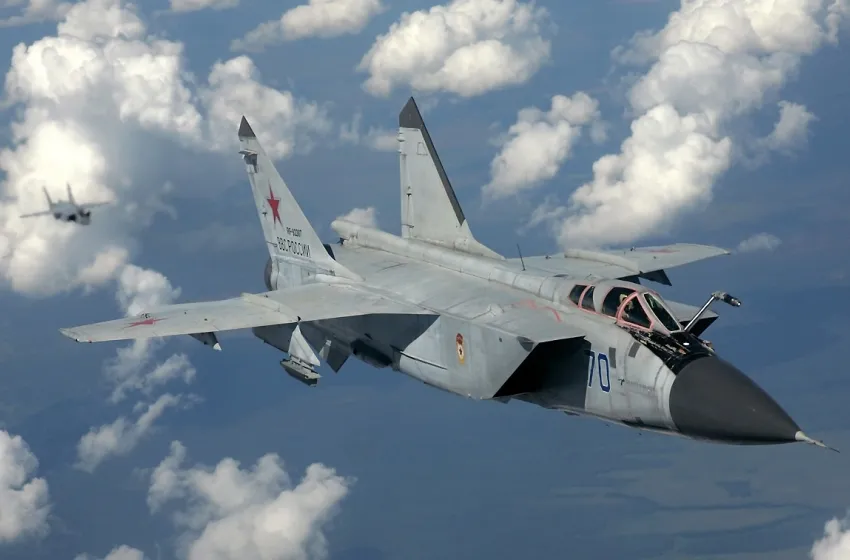 У Росії впав винищувач МіГ-31