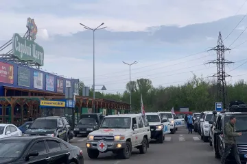 ​Російське вторгнення в Україну : До Запоріжжя почали прибувати евакуйовані цивільні з "Азовсталі"