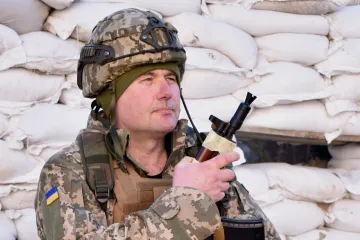 ​Андрій Клепаровський - талановитий стрілець у 135 батальйоні територіальної оборони Обухівського району
