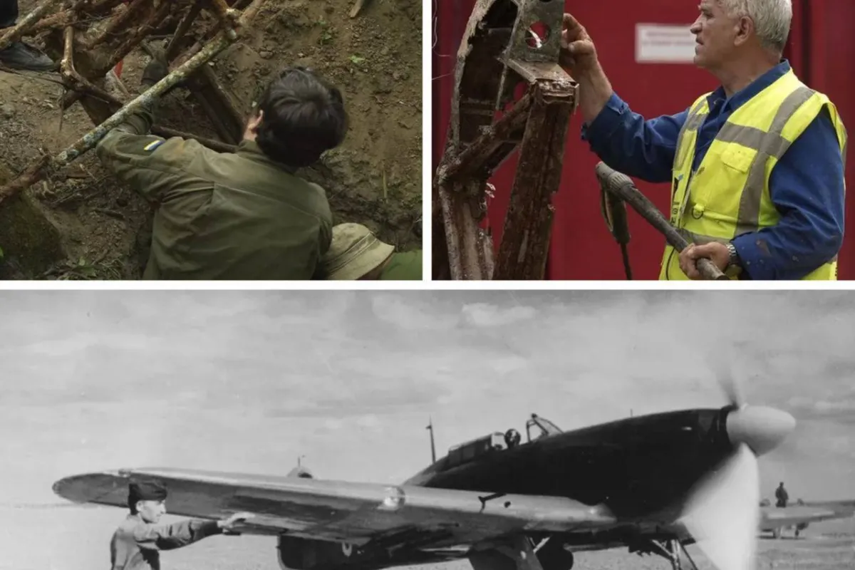 Під Києвом знайшли рештки британських літаків часів Другої світової війни