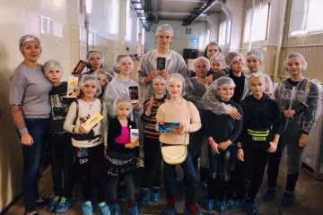 ​Солодка екскурсія для дітей Дніпра. (Відео)