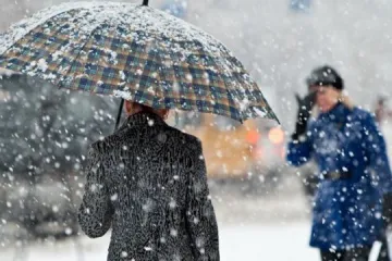 ​Дощ з мокрим снігом: погода в Україні
