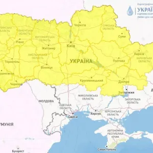 ​В Україні через ускладнення погоди оголосили штормове попередження