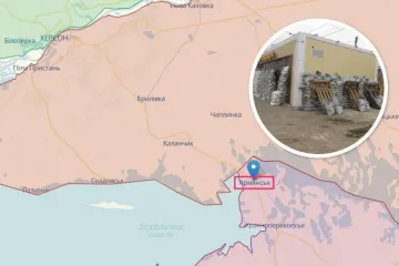 ​Нічна "бавовна" на півночі Криму: атаковано позиції рф на закинутій фермі біля Армянську (фото)