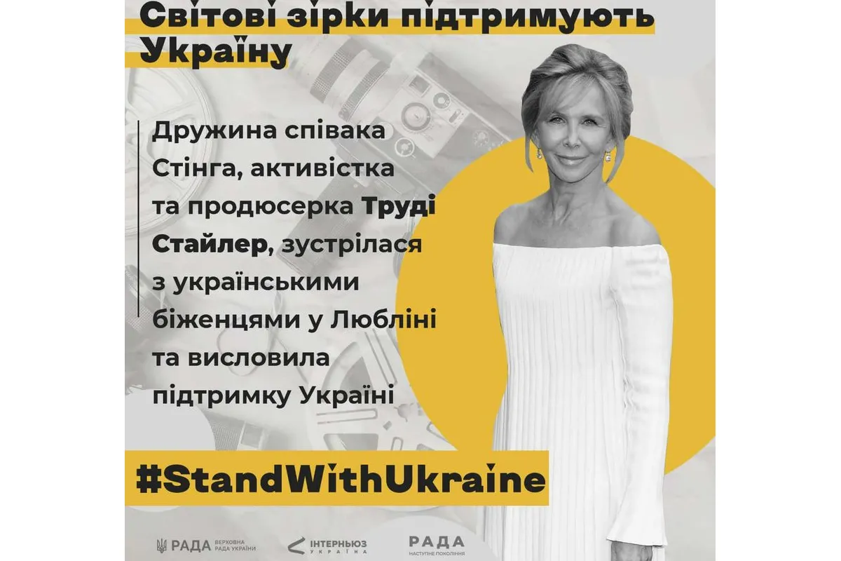 Російське вторгнення в Україну : Світові зірки підтримують Україну!
