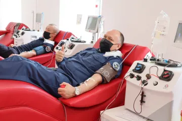 ​У межах благодійної акції “Крапля крові дарує життя” судові охоронці в різних куточках України поповнили запаси центрів крові 