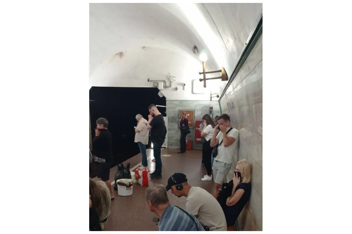 Сьогодні, на станції метро площа Льва Толстого розпилили газовий балончик