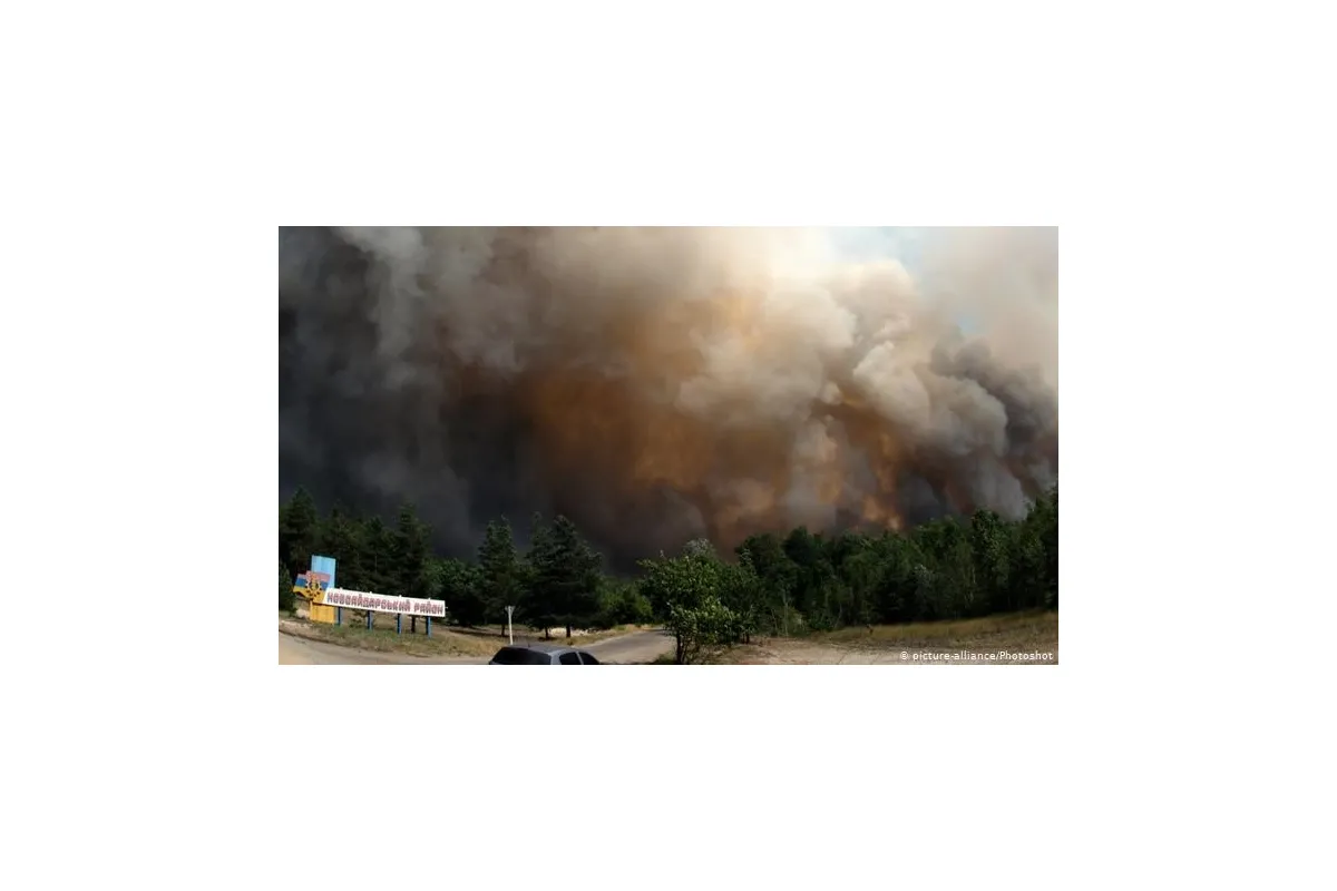 Вибухи вогненебезпечних предметів заважають гасінню пожеж на Луганщині