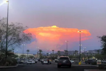 ​У Лас-Вегасі хмара у вигляді «ядерного гриба» налякала місцевих