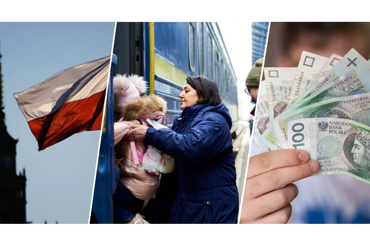 Польща скасує фінансову допомогу українськи біженцям у 2024 році