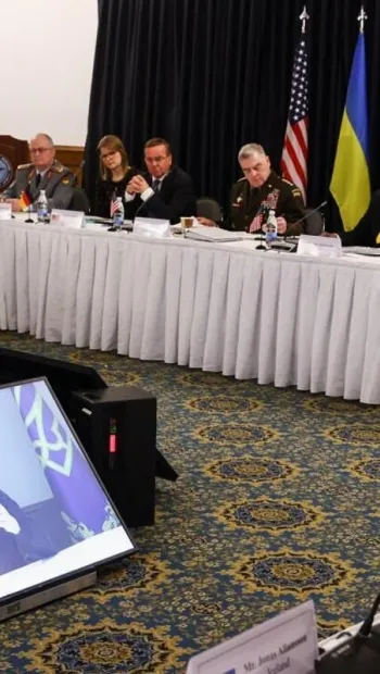 ​Одинадцята зустріч групи «Рамштайн» відбудеться фізично на американській авіабазі у Німеччині, — міністр оборони України