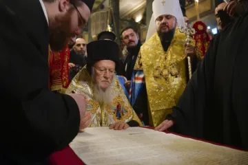 ​Вселенський Патріарх Варфоломій підписав Томос для Української Православної Церкви