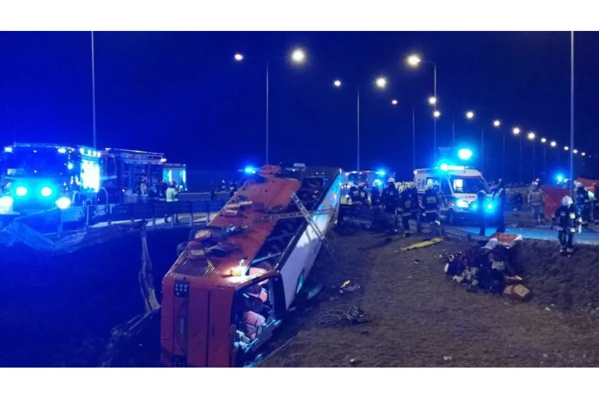 Рейсовый автобус Познань-Херсон попал в ДТП в Польше: 6 граждан Украины погибли, еще 35 травмированы