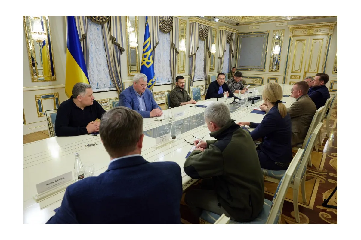 Владимир Зеленский обсудил с министрами иностранных дел стран Балтии поддержку Украины во время российской агрессии