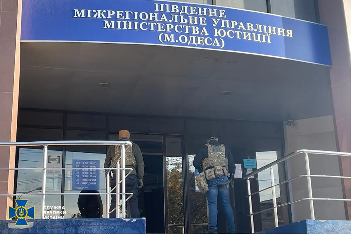 СБУ викрила на масових поборах керівництво державної виконавчої служби Одещини