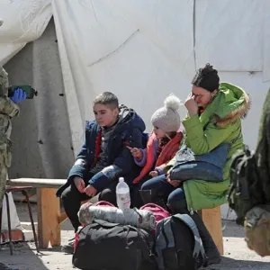 ​Понад 1000 українських біженців, які зібралися за південно-східним кордоном Естонії, росіяни вивезли на вантажівках у невідомому напрямку